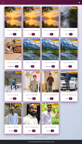 Matrimonial Bureau Match Making App