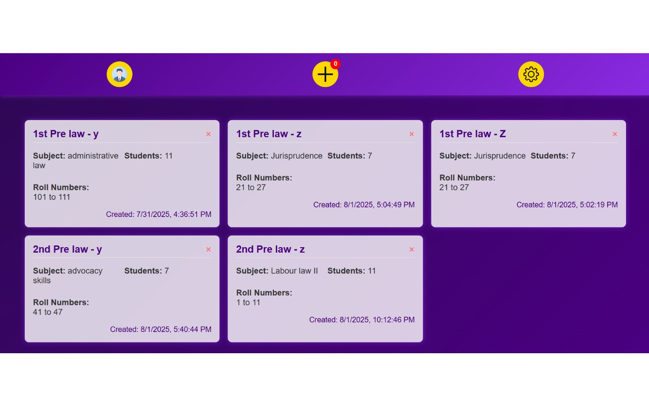 School College Attendance App